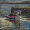 Fishing boat arriving at St. Andrews harbour