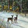 Early Snow, Forgan, Mixed Media