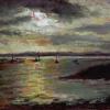 Study for Evening Light, Pastel