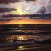 Fire Waves, Pastel