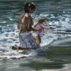 First Paddle, Pastel
